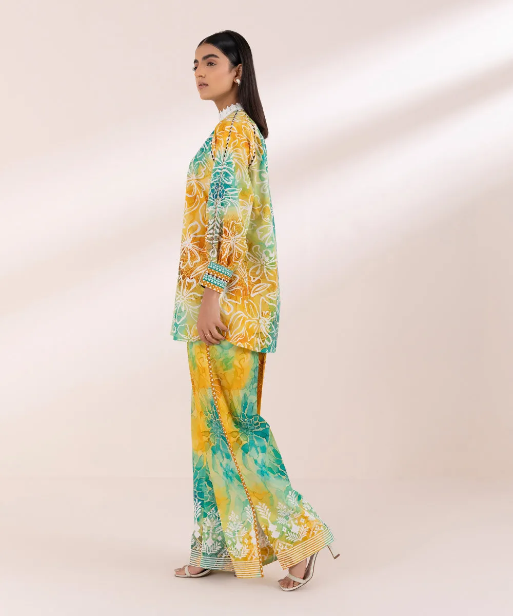2 Piece - Printed Lawn Suit-00U2Tdy24V41