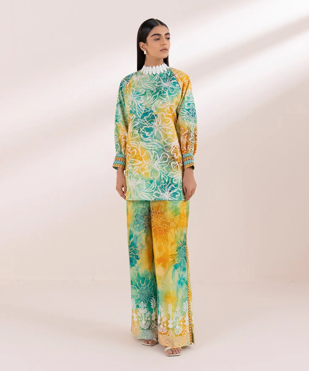 2 Piece - Printed Lawn Suit-00U2Tdy24V41