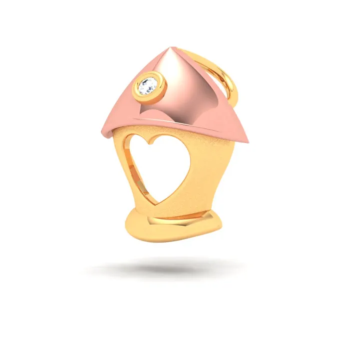 22k Gold Pendant With A Love Sign Cutout From Online Exclusive