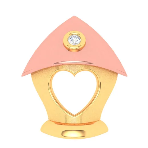 22k Gold Pendant With A Love Sign Cutout From Online Exclusive