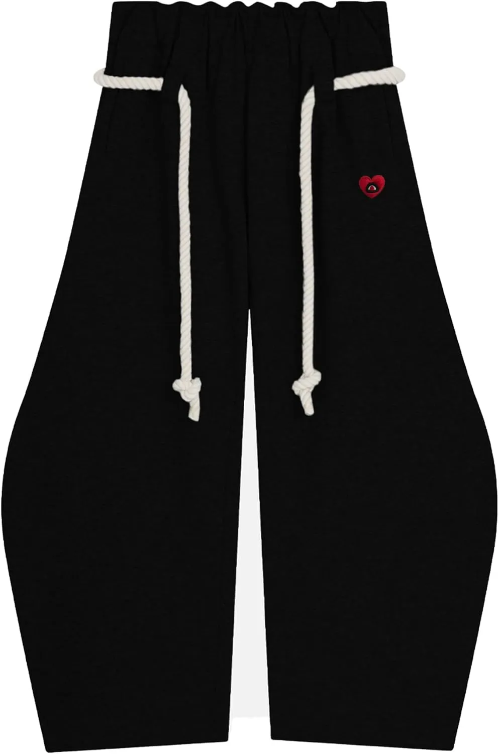 Aelfric Eden Baggy Wide Leg Pants for Women Casual Elastic Waist Lantern Trouser Sweatpants