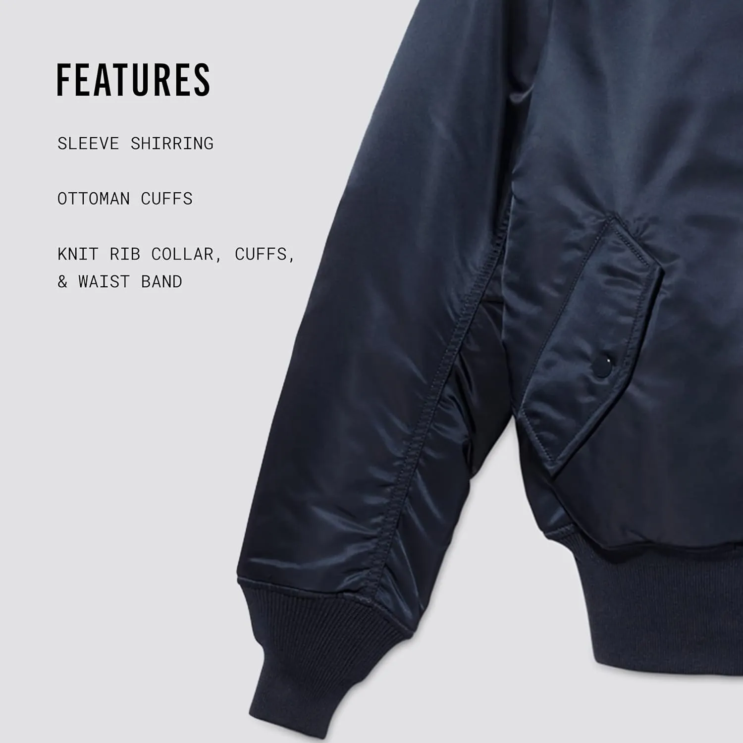 Alpha Industries MA-1 Bomber Flight Jacket - Fighter Pilot Flight Jacket