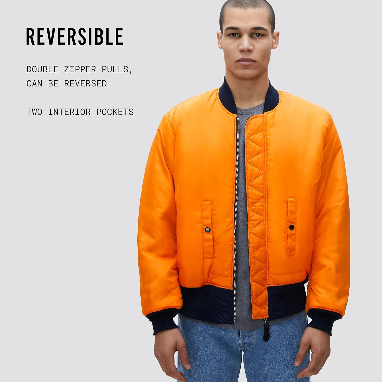 Alpha Industries MA-1 Bomber Flight Jacket - Fighter Pilot Flight Jacket