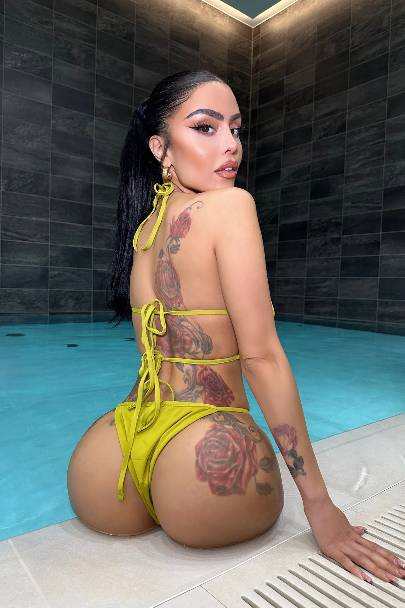 Any Way You Want 2 Piece Bikini - Lime