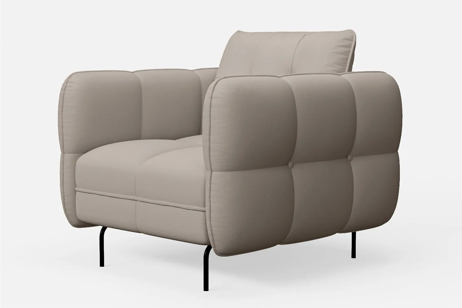 Anzio Armchair Sand Leather