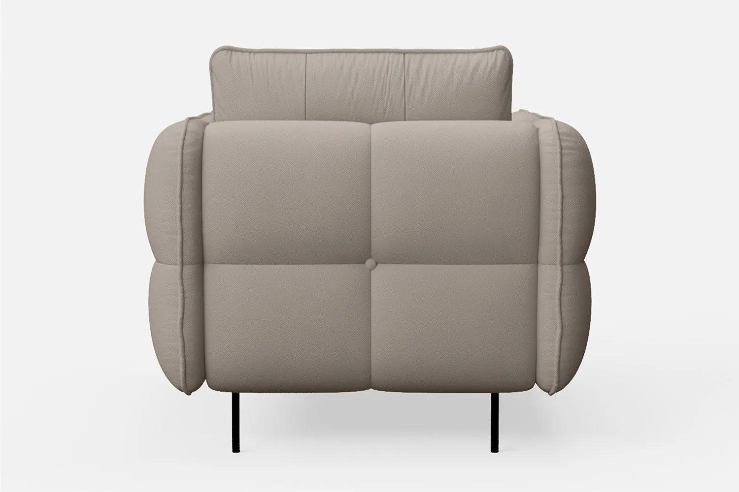 Anzio Armchair Sand Leather