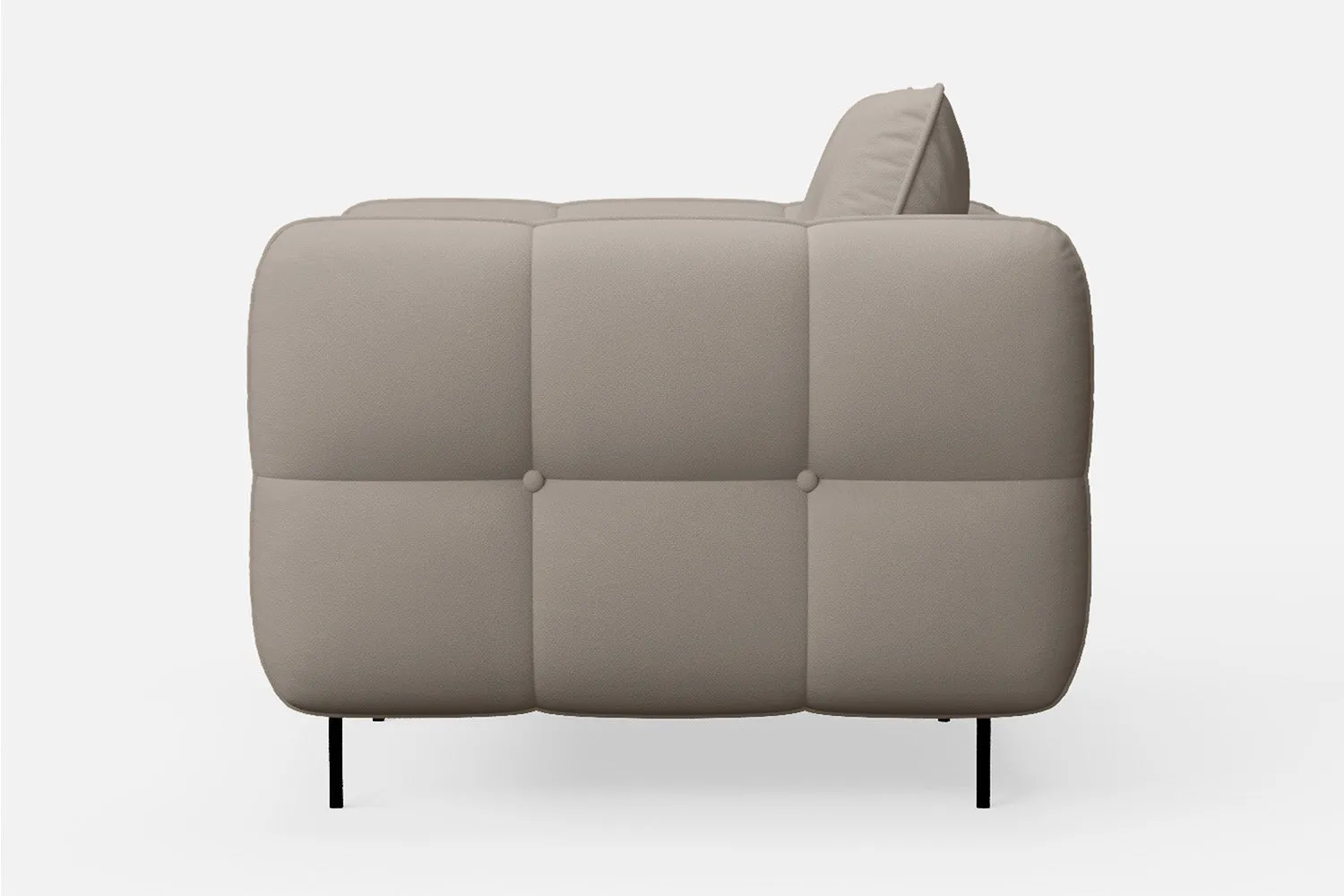 Anzio Armchair Sand Leather