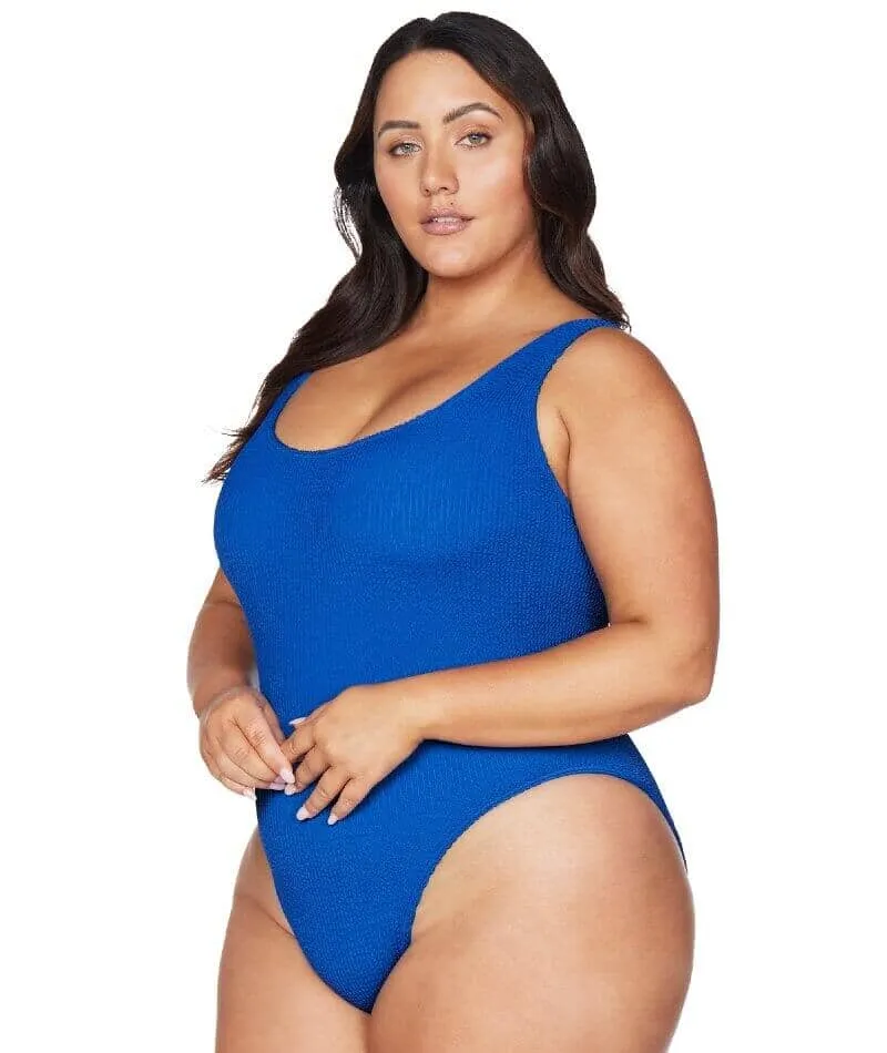 Artesands Arte Eco Kahlo One Size One Piece Swimsuit - Blue