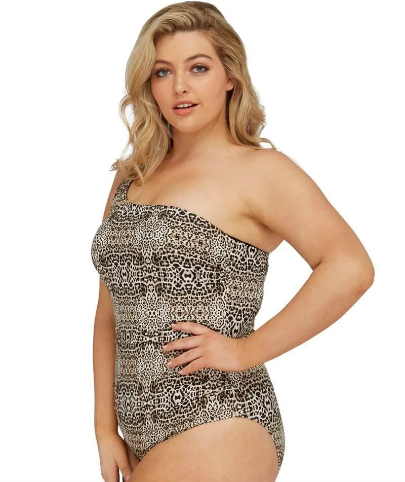 Artesands Leopard Visconti C-E Cup One Piece Swimsuit - Animal