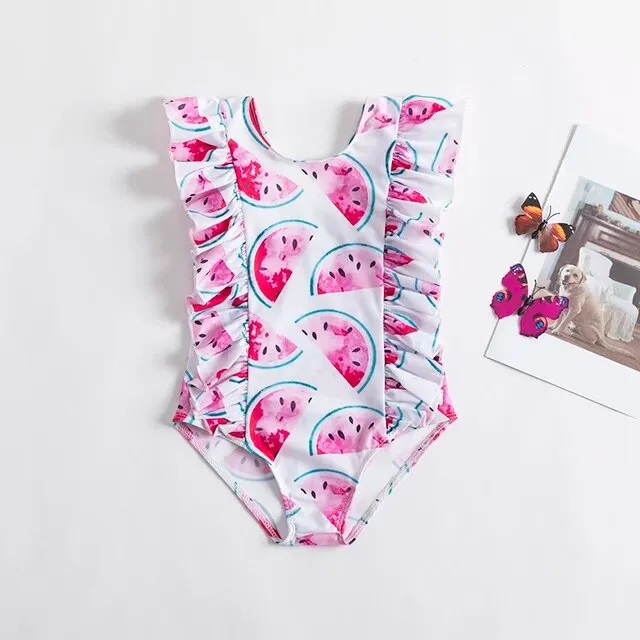 Baby Girl One Piece Swimsuit - assorted styles