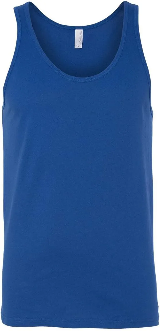 Bella   Canvas Unisex Jersey Tank M TRUE ROYAL