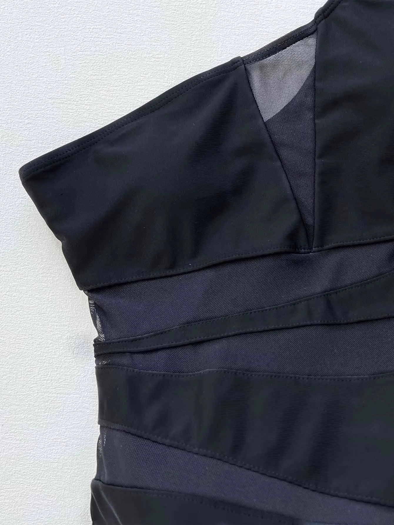 Black One-Piece Swimsuit