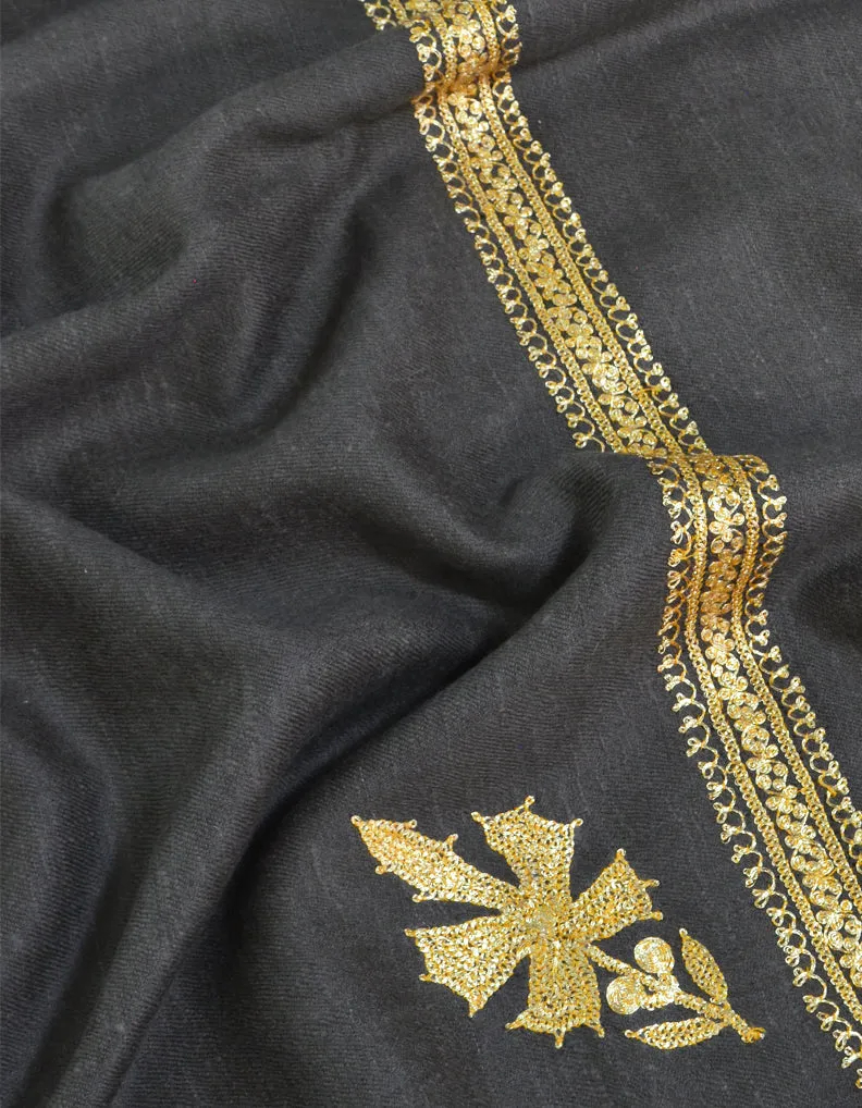 Black Pashmina Shawl 5151
