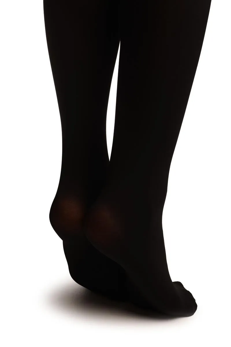 Black With Silver Lurex Top