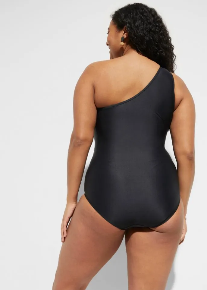 Bodyflirt medium shaping swimsuit, black