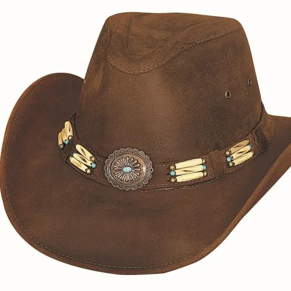 Bullhide Leather Hat - The Apalachee