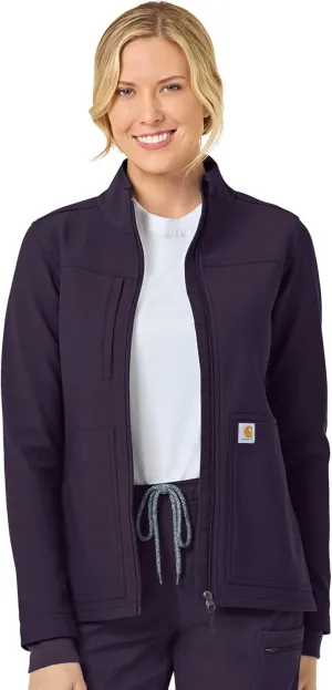 Carhartt Scrubs C81023 Women's Rugged Flex? Modern Fit Bonded Fleece Ja
