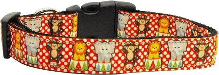 Circus Smirkus Nylon Dog Collar Xl