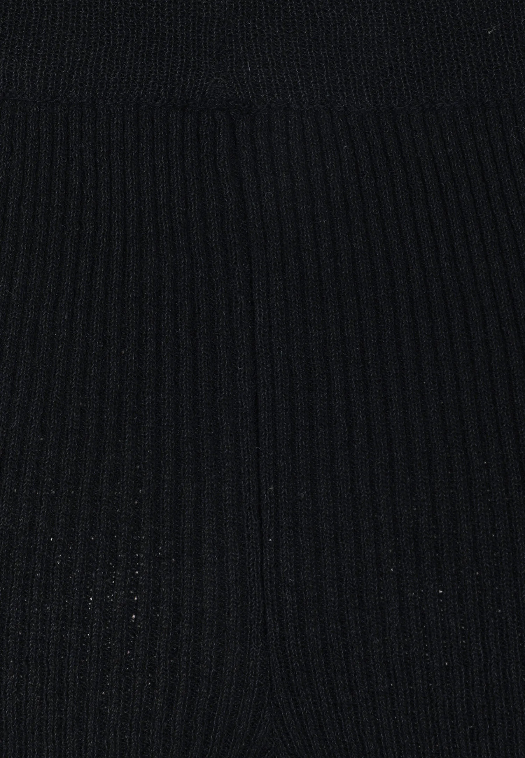 Cut-Out Knit Pants - black