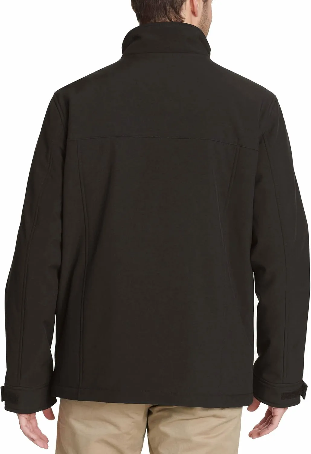 Dockers Men's Dwight Soft Shell Bib Jacket