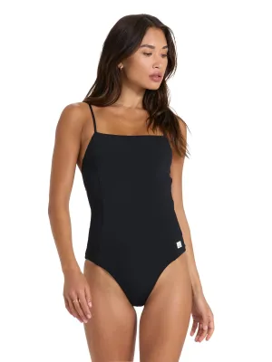 Dune one-piece swimsuit - women's Vuori, black