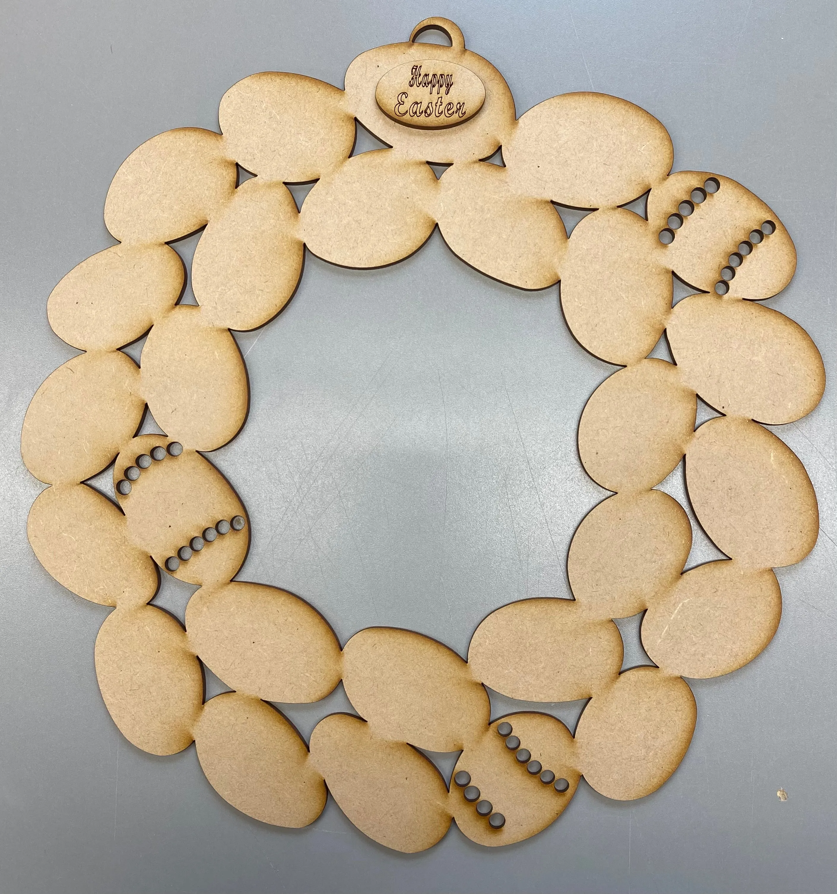 Easter Egg Wreath!