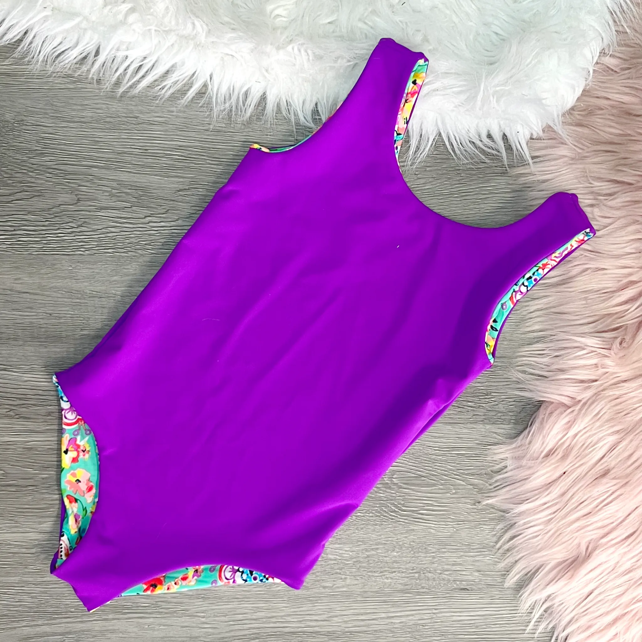 Floral Fantasy Kids One Piece