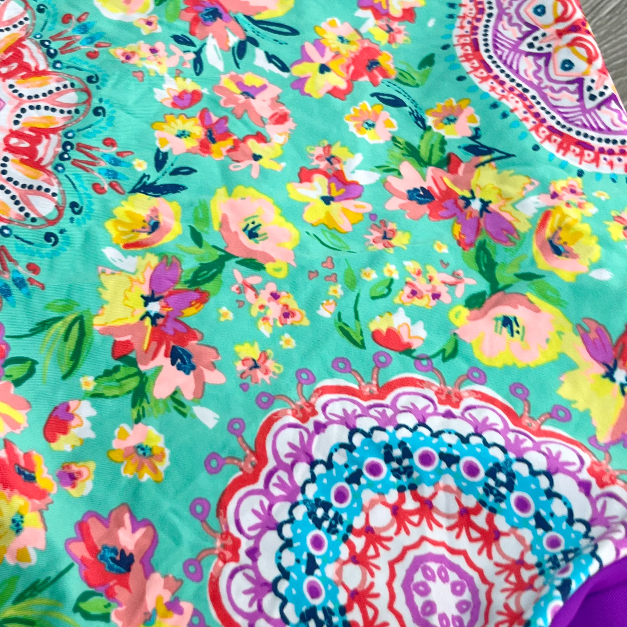 Floral Fantasy Kids One Piece
