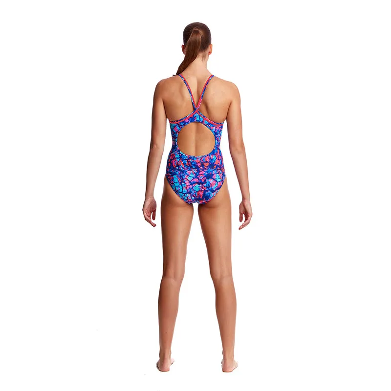 Funkita - Rusted - Ladies Diamond Back One Piece