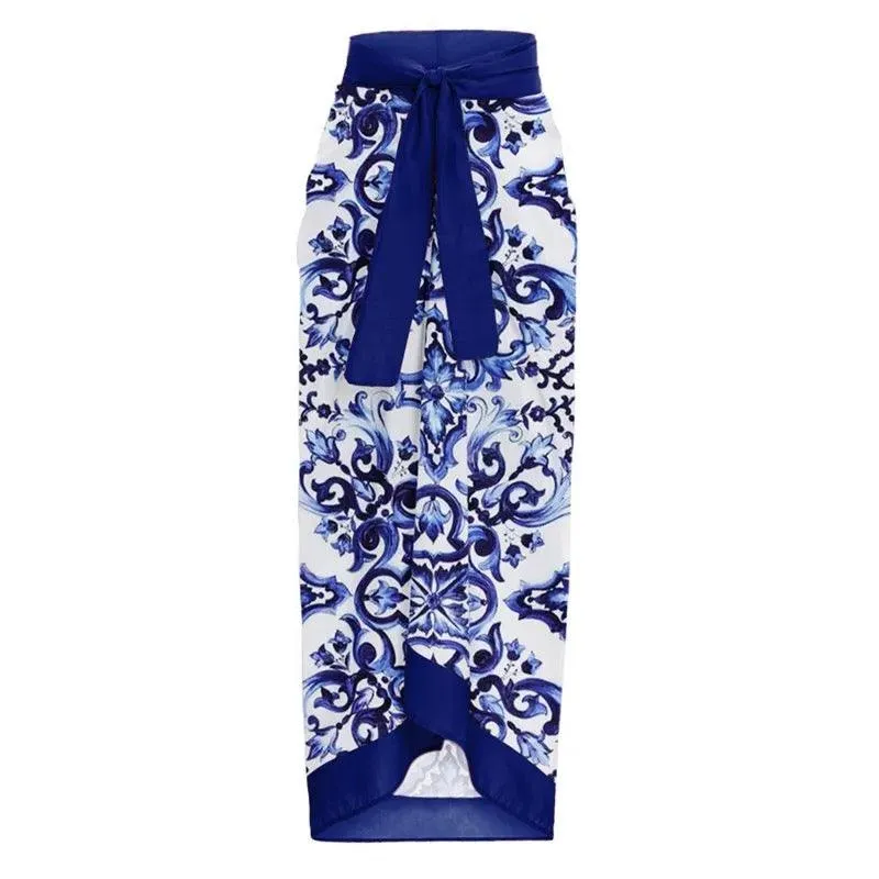 Gessy swimsuit with sarong