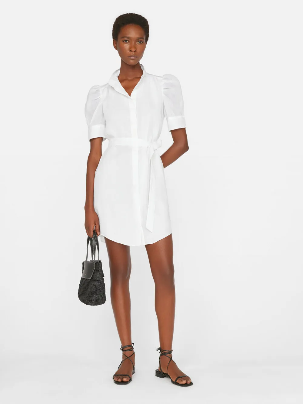 Gillian Mini Dress -- Blanc