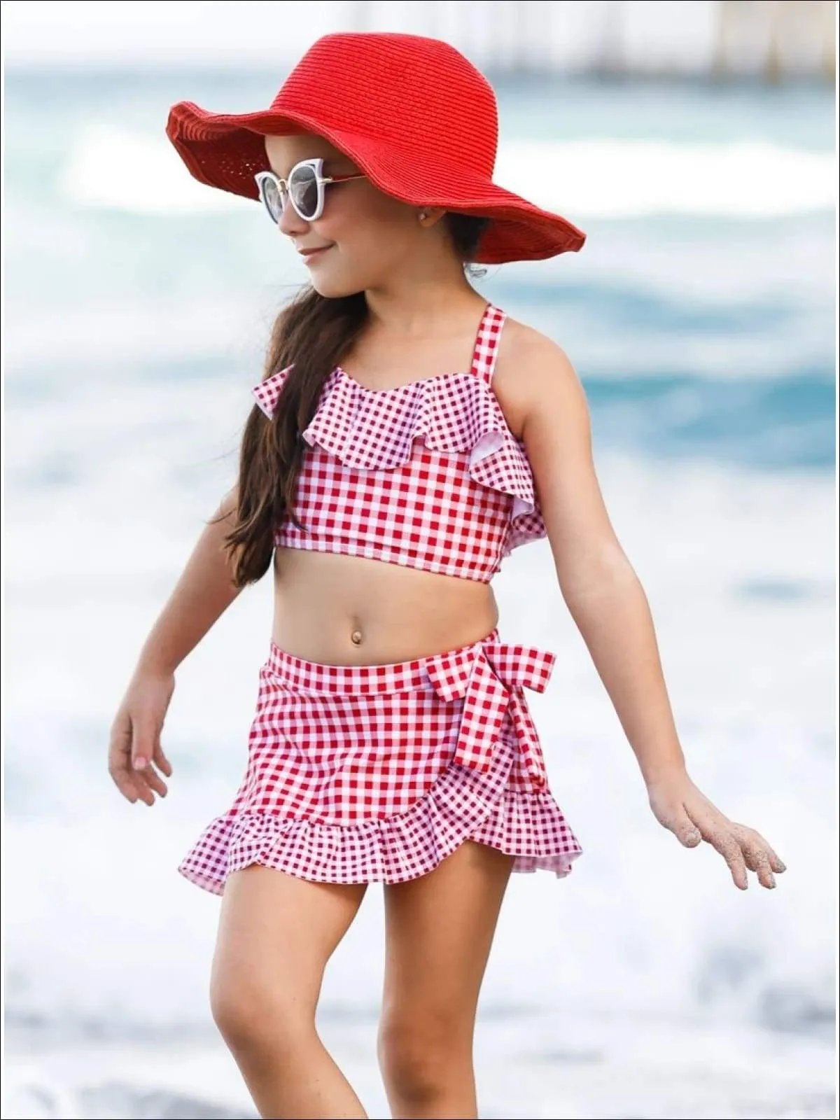 Girls Beach Beauty Two Piece Swimsuit
