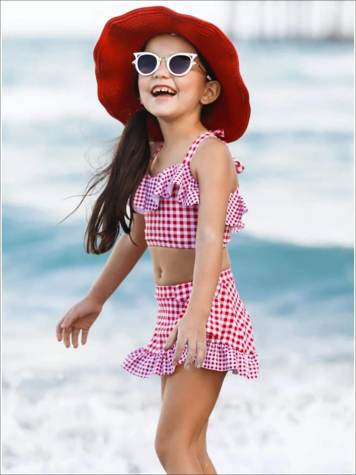 Girls Beach Beauty Two Piece Swimsuit