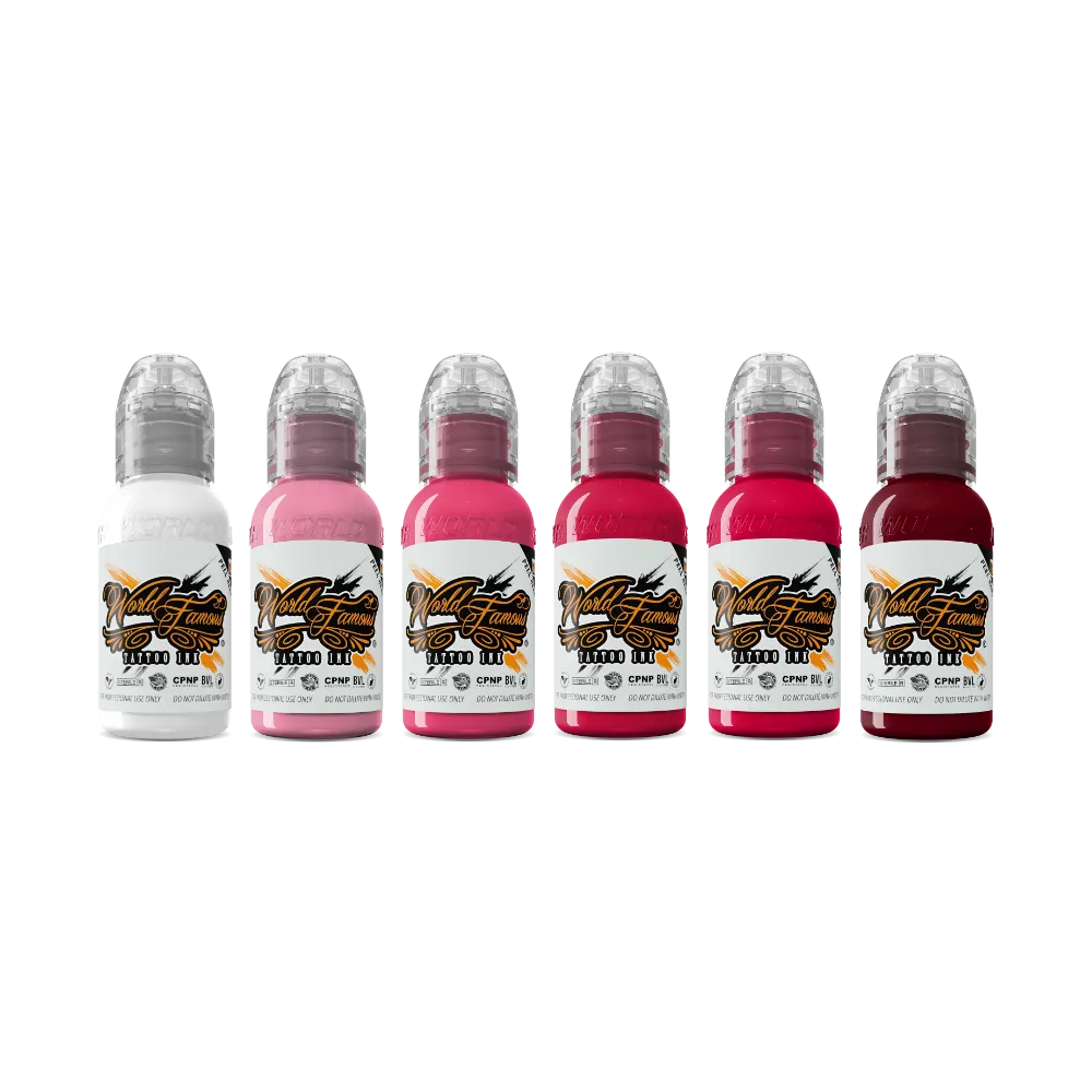 Melek Tastekin Pink Neon Effect Series — World Famous Tattoo Ink — 1oz