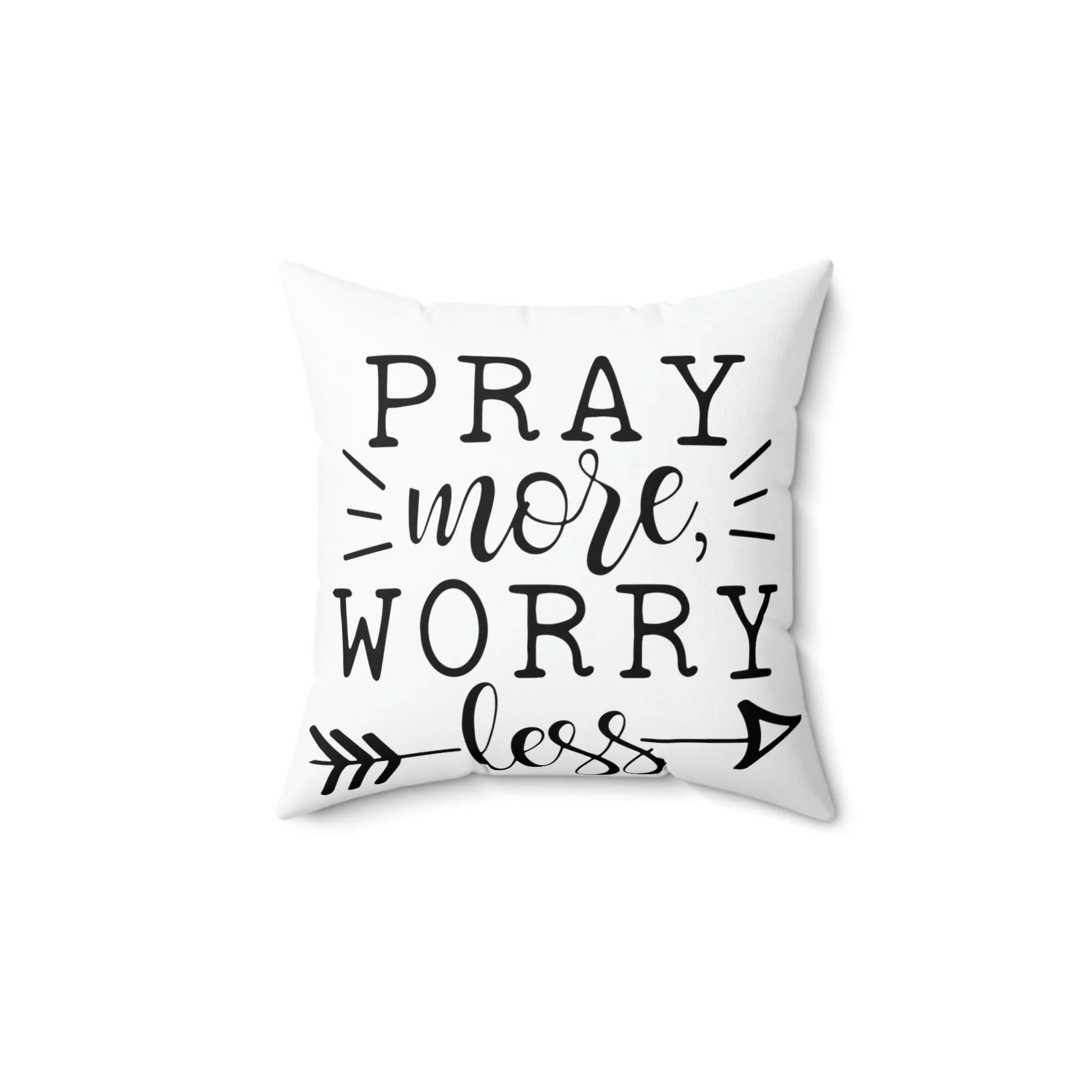 Spun Polyester Square Pillow