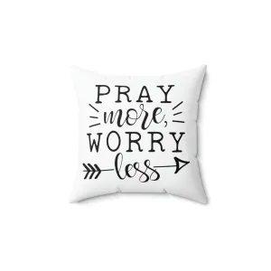 Spun Polyester Square Pillow