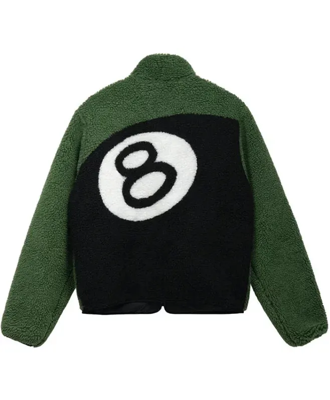 Stussy 8 Ball Sherpa Jacket