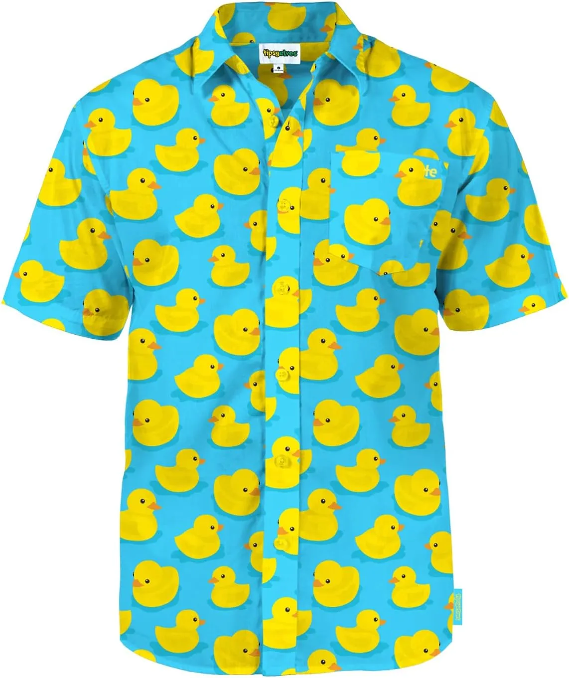 Tipsy Elves Hawaiian Shirts for Men - Mens Casual Beach Summer Shirts - Stretch Fabric with Modern Fit
