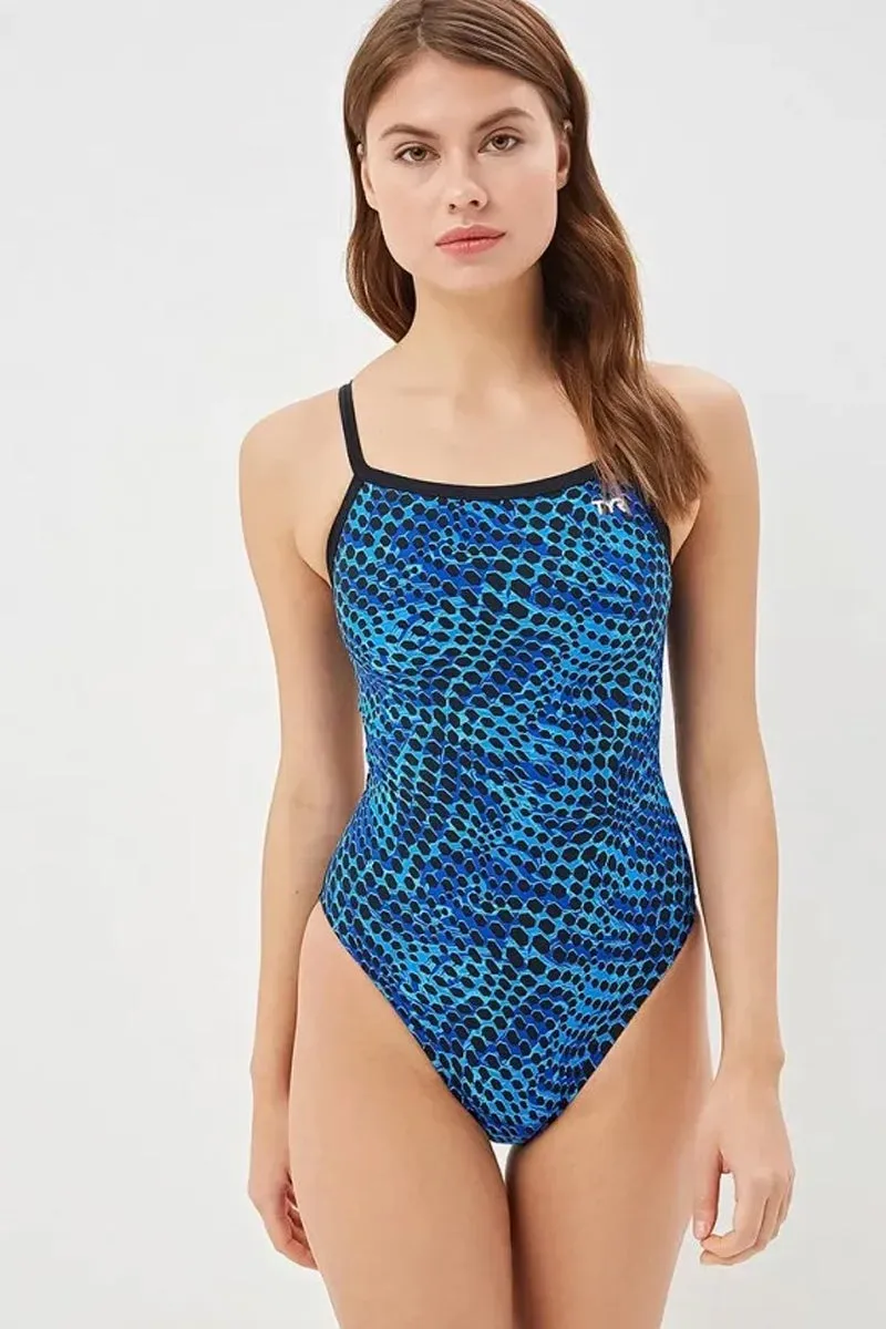 TYR - Swarm Diamondfit Ladies Swimsuit - Blue