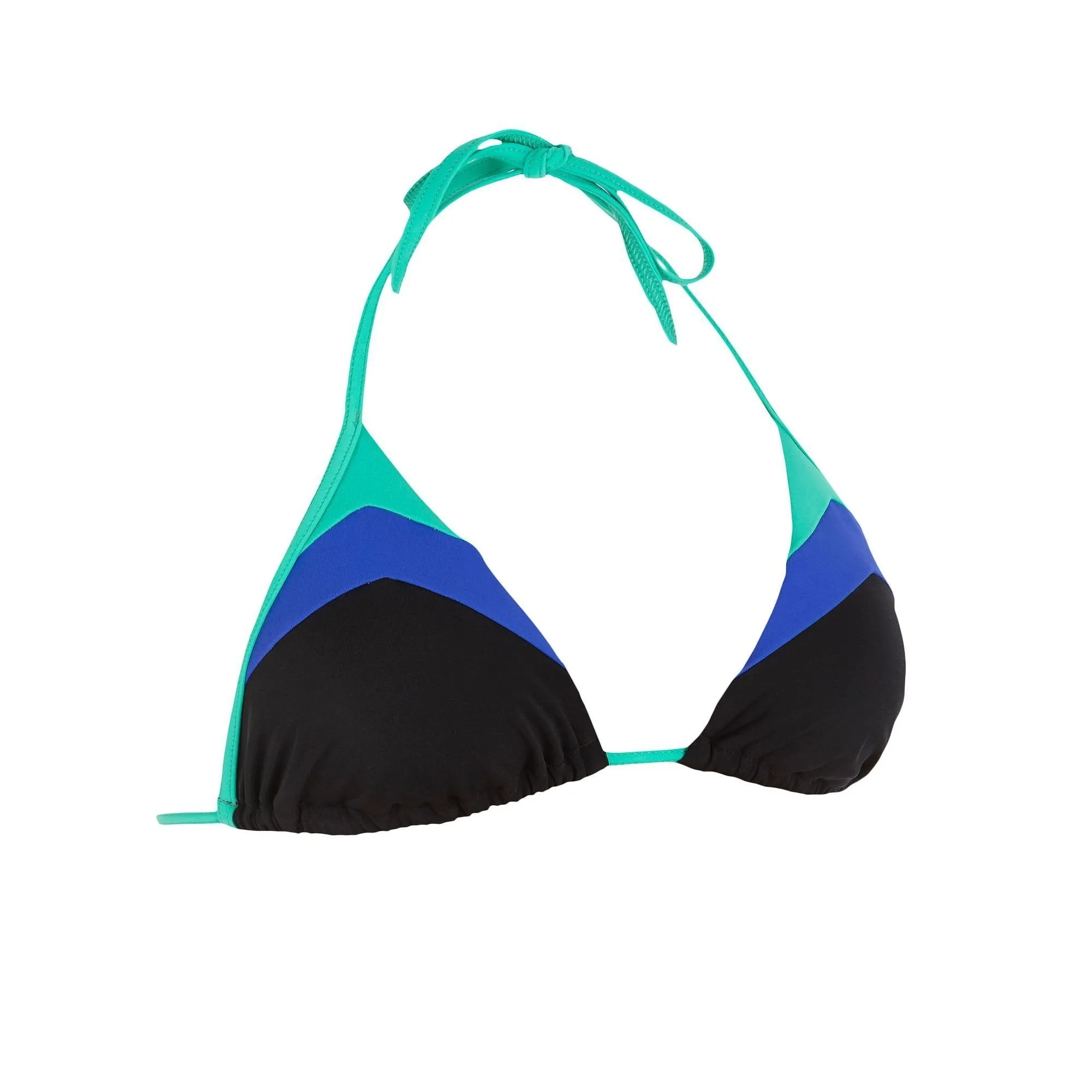 Women's Bikini Triangle Top With Removable Padded Cups Mae Colorb