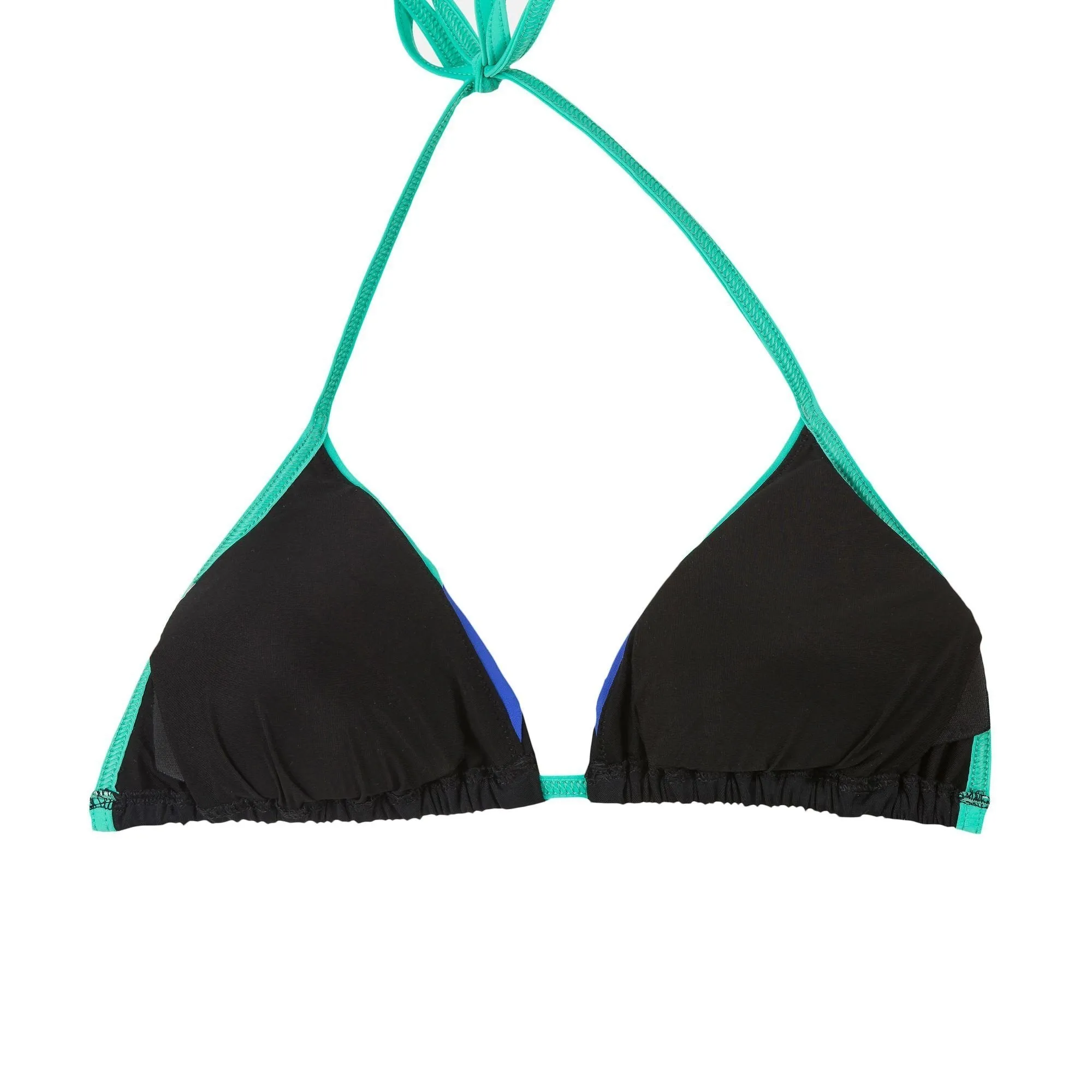 Women's Bikini Triangle Top With Removable Padded Cups Mae Colorb