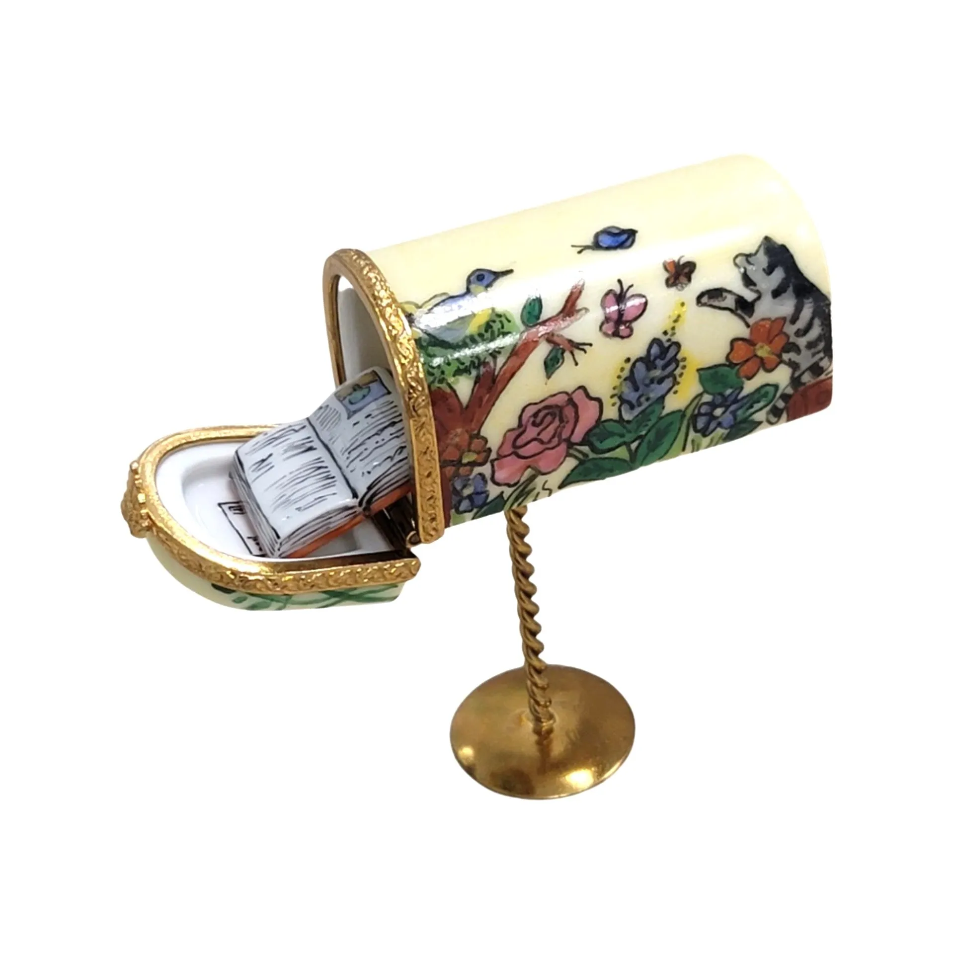 Yellow Mailbox w Book